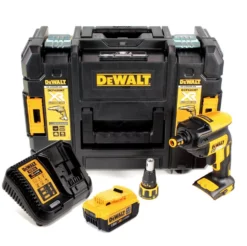 DeWalt DCF 620 M1 Akku Trockenbauschrauber 18 V 30 Nm Brushless + 1x Akku 4,0 Ah + Ladegerät + TSTAK