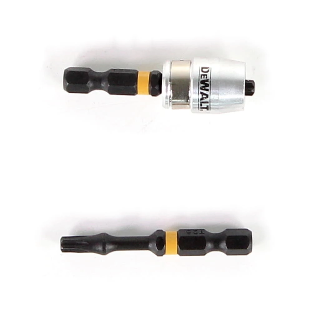 DeWalt DT 70538 T Bit-Set 2 X Schrauber-Bit T25 50mm + 1 X Magnetischer Bit-Ring 4 DeWalt DT 70538 T Bit-Set 2 X Schrauber-Bit T25 50mm + 1 X Magnetischer Bit-Ring – Bild 4