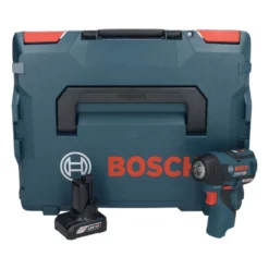 Bosch GDS 12V-115 Professional Akku Drehschlagschrauber 12 V 115 Nm 3/8" Brushless + 1x Akku 6,0 Ah + L-Boxx - Ohne Ladegerät