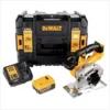 Dewalt DCS 373 M1 Akku Metall Kreissäge 18 V 140 Mm + 1x Akku 4,0 Ah + Ladegerät + Sägeblatt + TSTAK