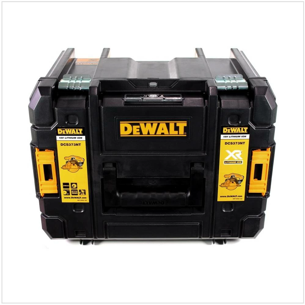 Dewalt DCS 373 M2 Akku Metall Kreissäge 18 V 140 Mm + 2x Akku 4,0 Ah + Ladegerät + Sägeblatt + TSTAK 3 Dewalt DCS 373 M2 Akku Metall Kreissäge 18 V 140 Mm + 2x Akku 4,0 Ah + Ladegerät + Sägeblatt + TSTAK – Bild 3