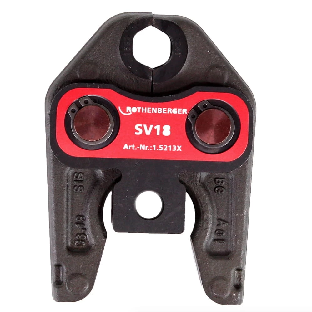 Rothenberger Pressbacke Presszange Standard SV18 ( 015213X ) Für ROMAX 4000 / Akku Press ACC Etc 2 Rothenberger Pressbacke Presszange Standard SV18 ( 015213X ) Für ROMAX 4000 / Akku Press ACC Etc – Bild 2