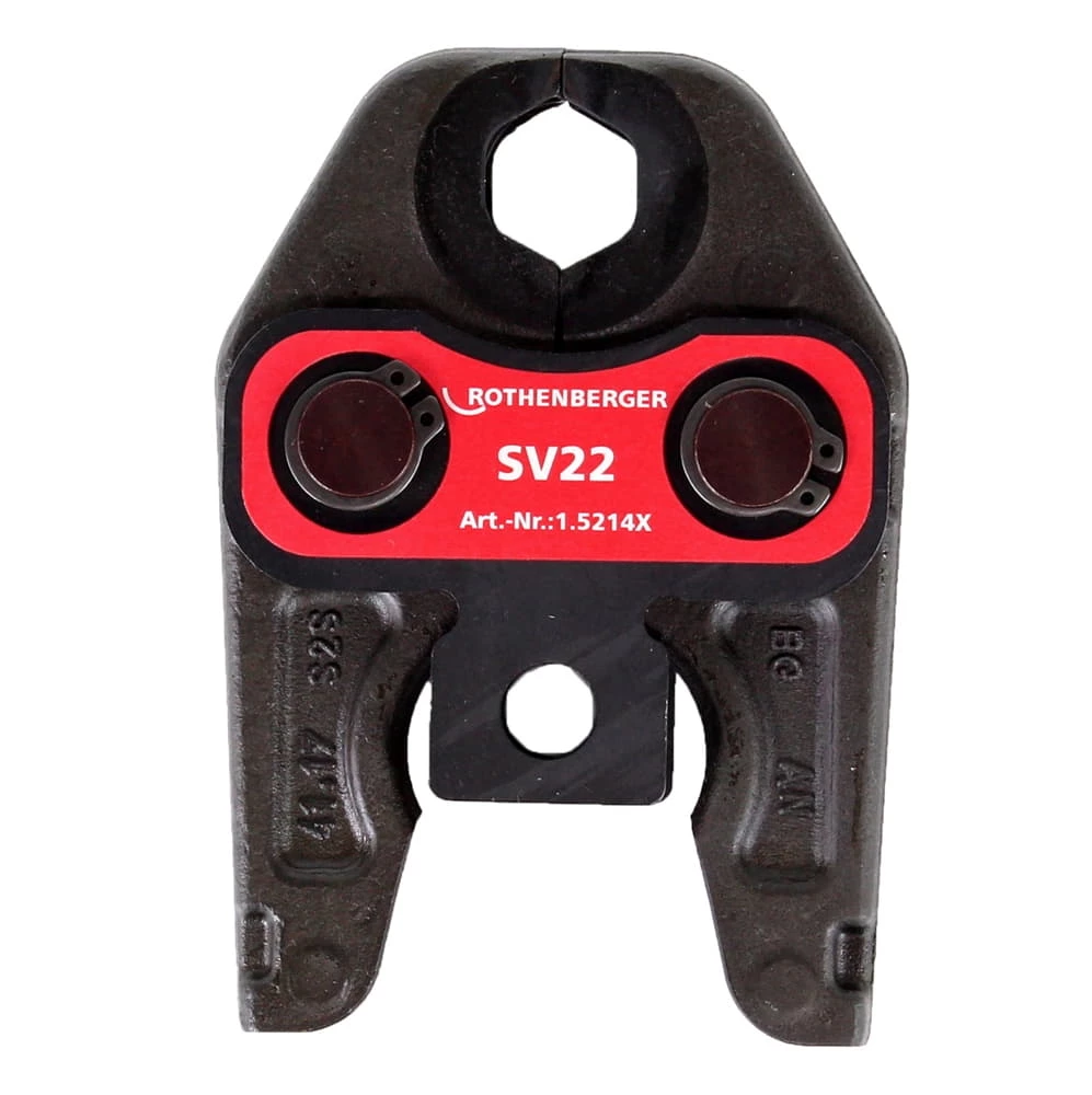 Rothenberger Pressbacke Presszange Standard SV22 ( 015214X ) Für ROMAX 4000 / Akku Press ACC Etc 2 Rothenberger Pressbacke Presszange Standard SV22 ( 015214X ) Für ROMAX 4000 / Akku Press ACC Etc – Bild 2
