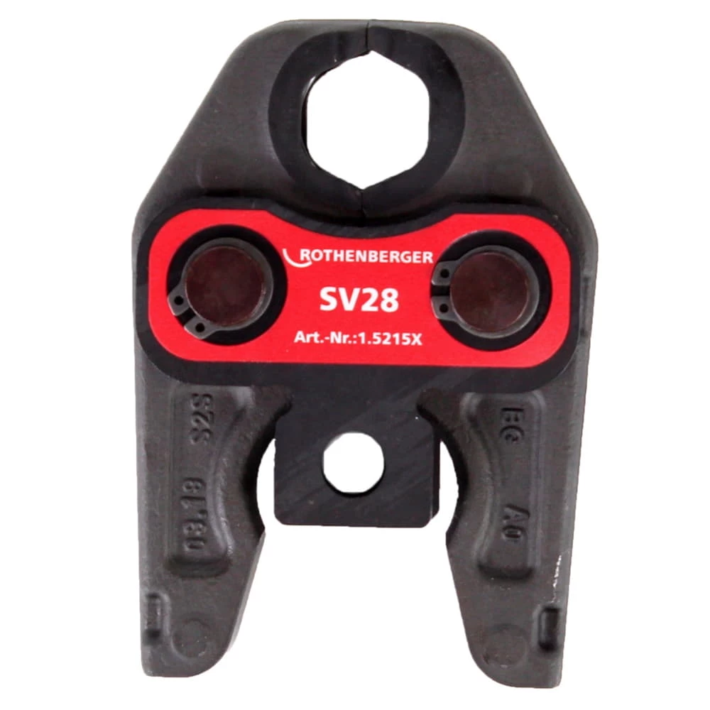Rothenberger Pressbacke Presszange Standard SV28 ( 015215X ) Für ROMAX 4000 / Akku Press ACC Etc 2 Rothenberger Pressbacke Presszange Standard SV28 ( 015215X ) Für ROMAX 4000 / Akku Press ACC Etc – Bild 2