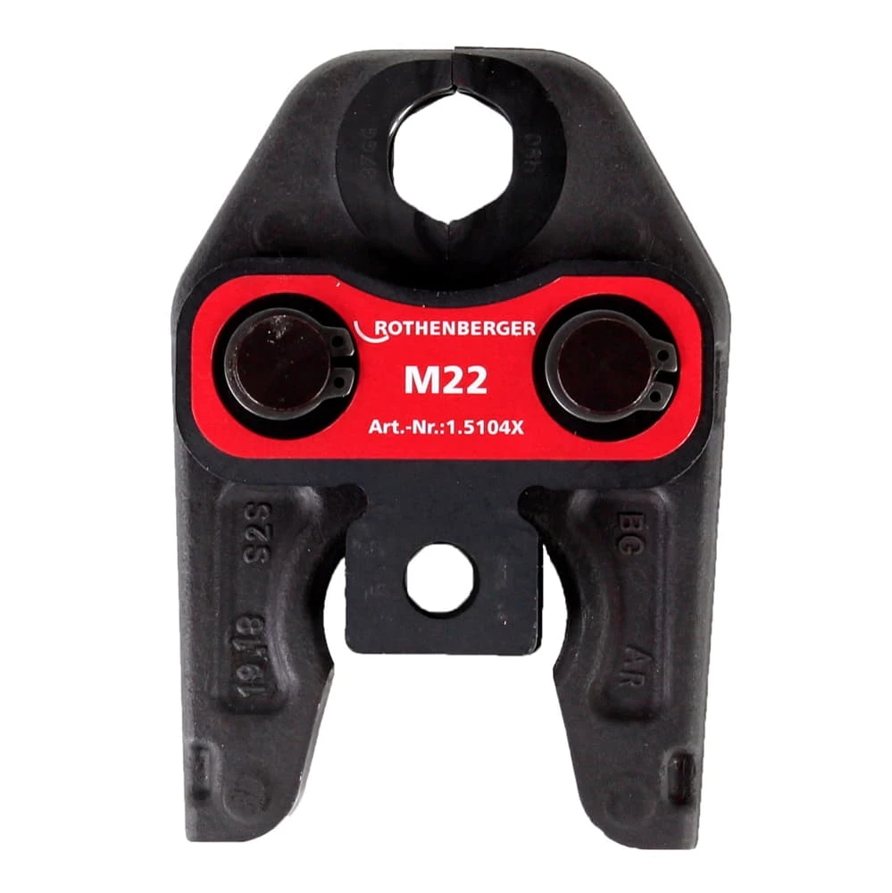 Rothenberger Pressbacke Presszange Standard M22 ( 015104X ) Für ROMAX 4000 / Akku Press ACC Etc 2 Rothenberger Pressbacke Presszange Standard M22 ( 015104X ) Für ROMAX 4000 / Akku Press ACC Etc – Bild 2