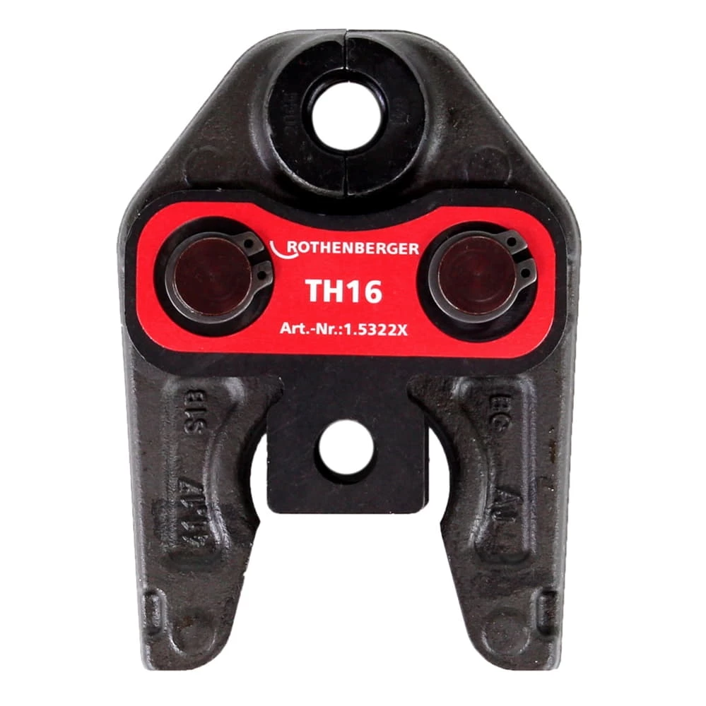 Rothenberger Pressbacke Presszange Standard TH16 ( 015322X ) Für ROMAX 4000 / Akku Press ACC Etc 2 Rothenberger Pressbacke Presszange Standard TH16 ( 015322X ) Für ROMAX 4000 / Akku Press ACC Etc – Bild 2
