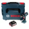 Bosch Professional GSB 18V-21 Akku Schlagbohrschrauber 18V 55Nm + 1x Akku 5,0Ah + L-Boxx - Ohne Ladegerät