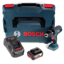 Bosch Professional GSB 18V-21 Akku Schlagbohrschrauber 18V 55Nm + 1x Akku 5,0Ah + Ladegerät + L-Boxx
