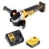 DeWalt DCG 405 M1 Akku Winkelschleifer 18V 125mm Brushless + 1x Akku 4,0Ah + Ladegerät