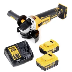 DeWalt DCG 405 M2 Akku Winkelschleifer 18V 125mm Brushless + 2x Akku 4,0Ah + Ladegerät
