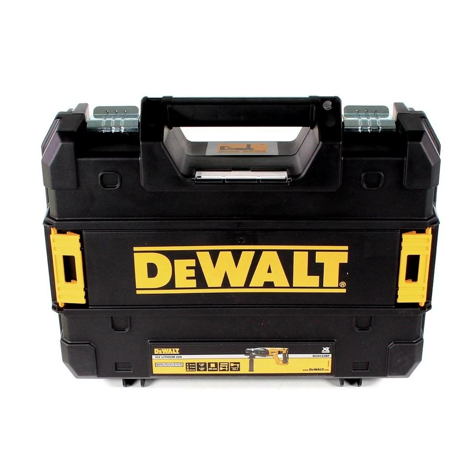 DeWalt DCH 133 M1 Akku Kombihammer 18V 2,6J SDS Plus Brushless + 1x Akku 4,0Ah + Ladegerät + TSTAK 3 DeWalt DCH 133 M1 Akku Kombihammer 18V 2,6J SDS Plus Brushless + 1x Akku 4,0Ah + Ladegerät + TSTAK – Bild 3