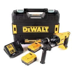 DeWalt DCH 133 M2 Akku Kombihammer 18V 2,6J SDS Plus Brushless + 2x Akku 4,0Ah + Ladegerät + TSTAK