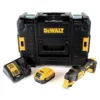 DeWalt DCS 355 M1 Akku Oszillierer 18V Brushless Solo + 1x Akku 4,0Ah + Ladegerät + TSTAK