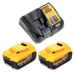 Dewalt DCB 113 M2 Akku Starter Set Ladegerät Mit 2 X DCB 182 4,0 Ah Li-Ion Akku