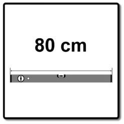 STABILA Type 70 Wasserwaage 80 Cm ( 02286 ) Zwei Libellen Handlich Horizontales Und Vertikales Messen -Festool Verkauf 14924 STABILA Type 70 Wasserwaage 80 cm 02286 zwei Libellen handlich horizontales und vertikales Messen 3