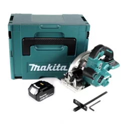 Makita DHS 661 G1JU Akku Handkreissäge 18V 165 Mm Im Makpac + 1x 6,0Ah Akku - Ohne Ladegerät