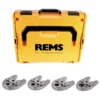 REMS Presszangen Mini Set V 15-18-22-28 Im Systemkoffer L-Boxx ( 578060 R )