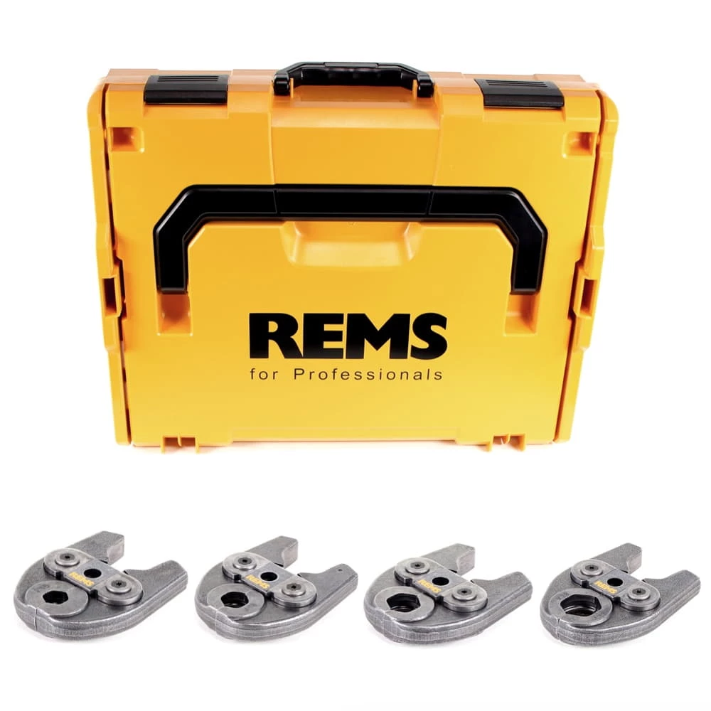 REMS Presszangen Mini Set V 15-18-22-28 Im Systemkoffer L-Boxx ( 578060 R ) 1 REMS Presszangen Mini Set V 15-18-22-28 Im Systemkoffer L-Boxx ( 578060 R )