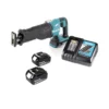 Makita DJR 360 RM Akku Reciprosäge 36V ( 2x18V ) Brushless Säbelsäge + 2x 4,0 Ah Akku + Ladegerät
