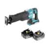 Makita DJR 360 T Akku Reciprosäge 36V ( 2x18V ) Brushless Säbelsäge + 2x 5,0 Ah Akku - Ohne Ladegerät