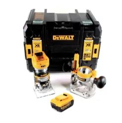 DeWalt DCW 604 NT Akku Kombifräse 18V 55mm + 1x Akku 4,0 Ah In TSTAK - Ohne Ladegerät