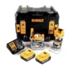 DeWalt DCW 604 M2 Akku Kombifräse 18V 55 Mm + 2x Akkus 4,0 Ah + 1x Schnellladegerät In TSTAK