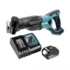 Makita DJR 181 RM1 Akku Reciprosäge 18 V Säbelsäge + 1x 4,0 Ah Akku + Ladegerät