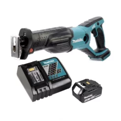 Makita DJR 181 RM1 Akku Reciprosäge 18 V Säbelsäge + 1x 4,0 Ah Akku + Ladegerät