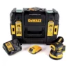 DeWalt DCW 210 D1 Akku Exzenterschleifer Brushless 18V 12.000U/min 125 Mm + 1x Akku 2,0 Ah + 1x Schnellladegerät In TSTAK