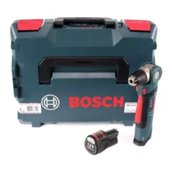 Bosch GWB 12V-10 Akku Winkelbohrmaschine 12V + L-Boxx + 1x Akku 3,0Ah - Ohne Ladegerät