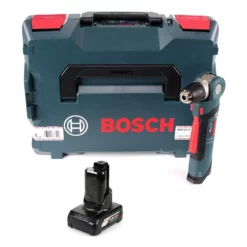 Bosch GWB 12V-10 Akku Winkelbohrmaschine 12V + L-Boxx + 1x Akku 6,0Ah - Ohne Ladegerät