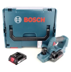 Bosch GHO 18 V-LI Akku Hobel 18V + 1x Akku 2,0Ah + L-Boxx - Ohne Ladegerät