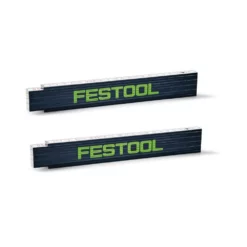 2x Festool Meterstab Zollstock Holzgliedermaßstab 2 M 10 Glieder ( 201464 )