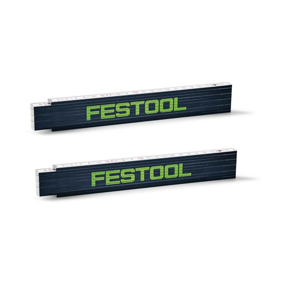 2x Festool Meterstab Zollstock Holzgliedermaßstab 2 M 10 Glieder ( 201464 ) 1 2x Festool Meterstab Zollstock Holzgliedermaßstab 2 M 10 Glieder ( 201464 )