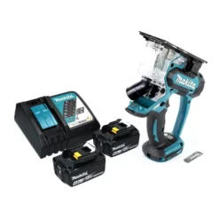 Makita DSD 180 RM Akku Gipskartonsäge 18 V + 2x Akku 4,0 Ah + Ladegerät