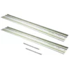 Festool FS 1080/2 Set 2x Führungsschiene 1080 Mm ( 2x 491504 ) + 2x Verbindungsstück FSV ( 2x 482107 )