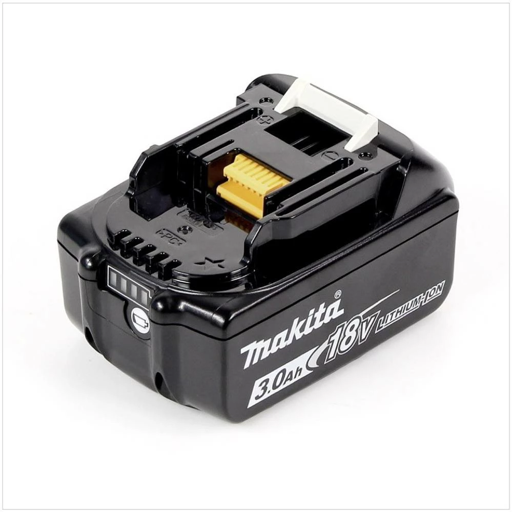 Makita BL 1830 B Li-Ion Akku 18 V 3,0 Ah / 3000 MAh ( 197599-5 ) Mit LED Anzeige 1 Makita BL 1830 B Li-Ion Akku 18 V 3,0 Ah / 3000 MAh ( 197599-5 ) Mit LED Anzeige
