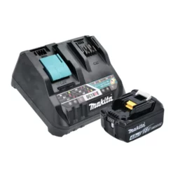 Makita Power Source Kit 18 V Mit 1x BL 1840 B Akku 4,0 Ah ( 197265-4 ) + DC 18 RE Multi Schnell Ladegerät ( 198720-9 )