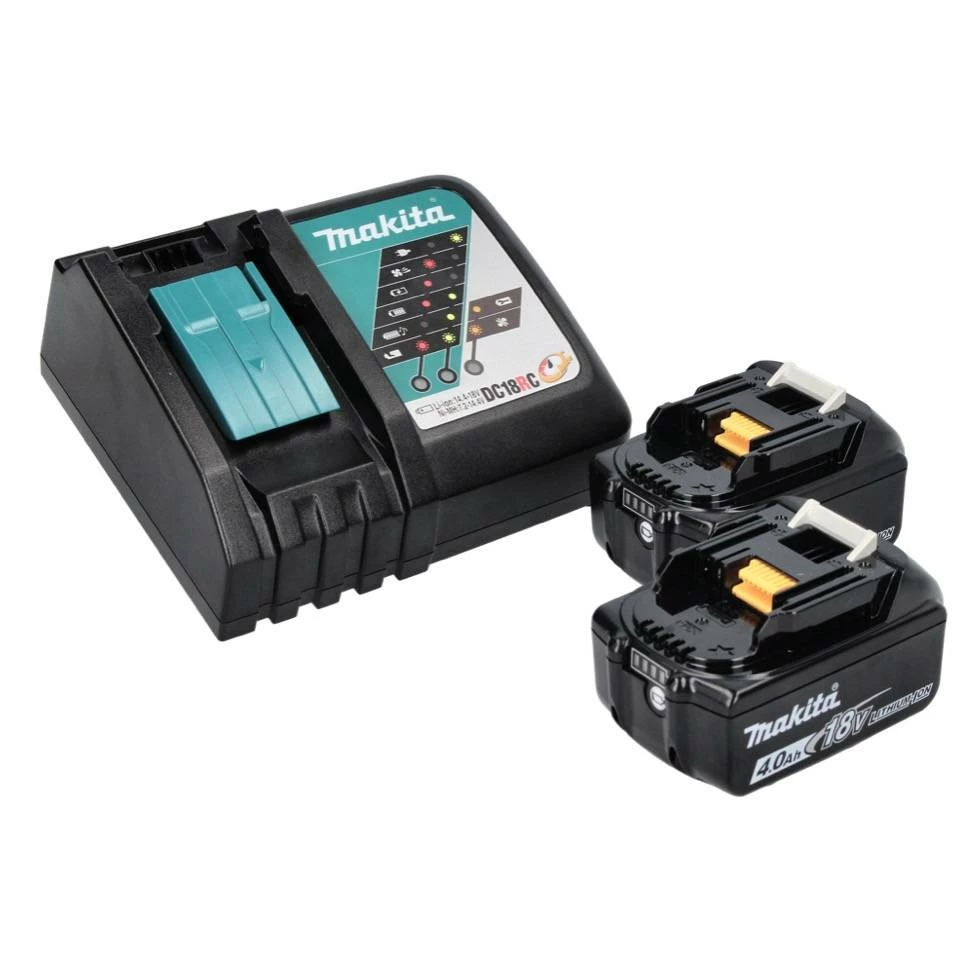 Makita DTM 52 RMJ Akku Multifunktionswerkzeug 18 V Starlock Max Brushless + 2x Akku 4,0 Ah + Ladegerät + Makpac 4 Makita DTM 52 RMJ Akku Multifunktionswerkzeug 18 V Starlock Max Brushless + 2x Akku 4,0 Ah + Ladegerät + Makpac – Bild 4