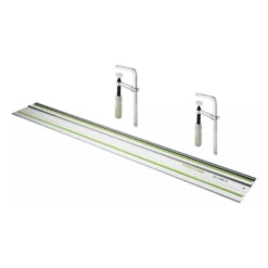 Festool FS 1400/2 Führungsschiene 1400 Mm ( 491498 ) + 2x FSZ 120 Schraubzwinge ( 489570 )