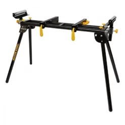 TOUGH MASTER Gehrungssägenständer 200cm, Zusammenklappbar, Robust, Mit Stabilen Beschlägen, Verstellbaren Stützarme, Schnellspannklemmen ( TM-MS200U )