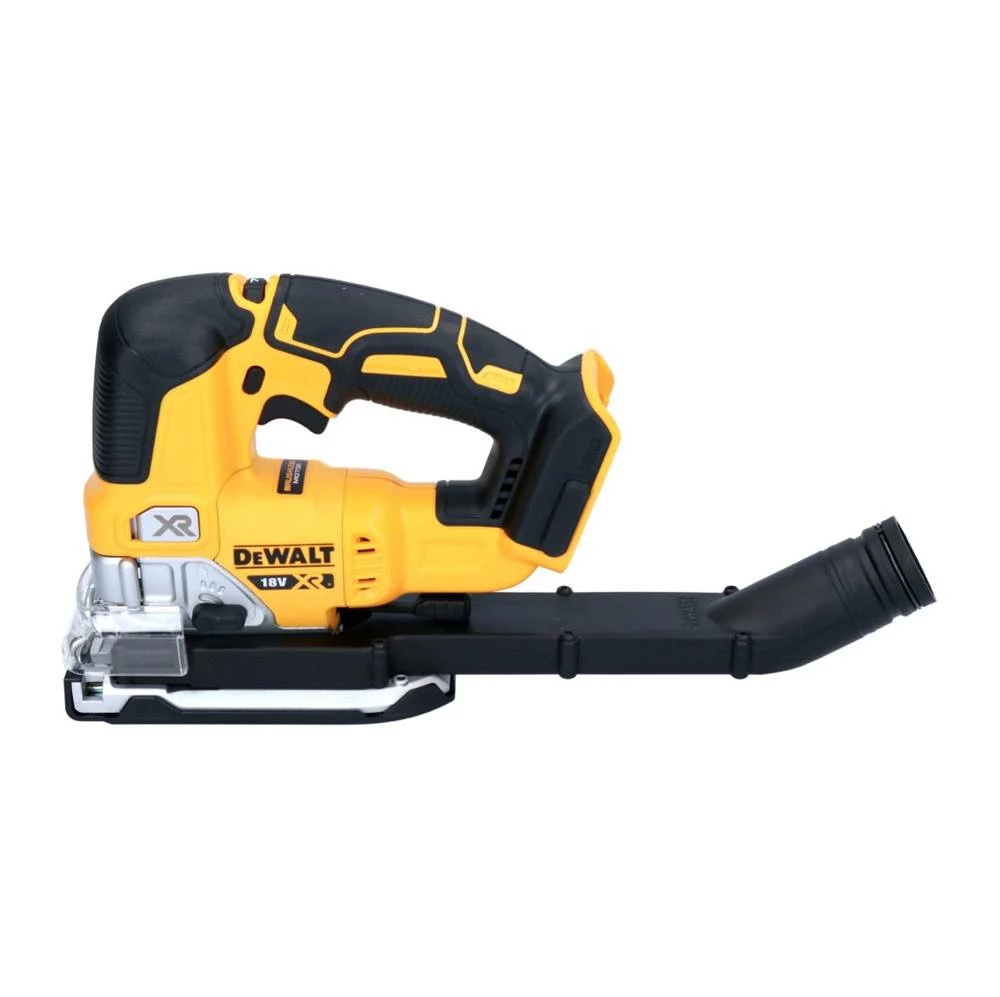DeWalt DCS 334 M2 Akku Pendelhub Stichsäge 18 V Brushless + 2x Akku 4,0 Ah + Ladegerät 2 DeWalt DCS 334 M2 Akku Pendelhub Stichsäge 18 V Brushless + 2x Akku 4,0 Ah + Ladegerät – Bild 2