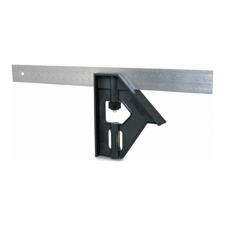 Stanley Kombinationswinkel Kunststoffgriff 300mm 1 Stanley Kombinationswinkel Kunststoffgriff 300mm