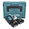 Makita Power Source Kit 18 V Mit 2x BL 1850 B 5,0 Ah Akku + DC 18 RC Schnellladegerät + Makpac ( 197624-2 )