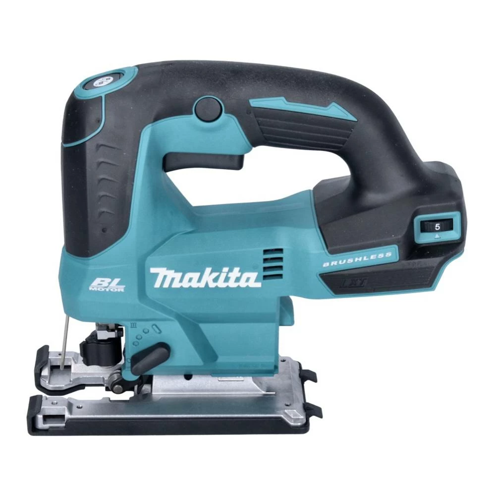 Makita DJV 184 M1 Akku Pendelhub Stichsäge 18 V Brushless + 1x Akku 4,0 Ah - Ohne Ladegerät 2 Makita DJV 184 M1 Akku Pendelhub Stichsäge 18 V Brushless + 1x Akku 4,0 Ah - Ohne Ladegerät – Bild 2