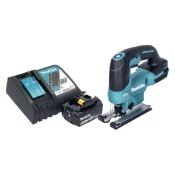 Makita DJV 184 RM1 Akku Pendelhub Stichsäge 18 V Brushless + 1x Akku 4,0 Ah + Ladegerät