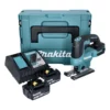 Makita DJV 184 RMJ Akku Pendelhub Stichsäge 18 V Brushless + 2x Akku 4,0 Ah + Ladegerät + Makpac