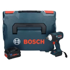Bosch GDS 18V-300  Akku Schlagschrauber 18 V 300 Nm 1/2" Brushless + 1x ProCORE Akku 8,0 Ah + L-Boxx - Ohne Ladegerät