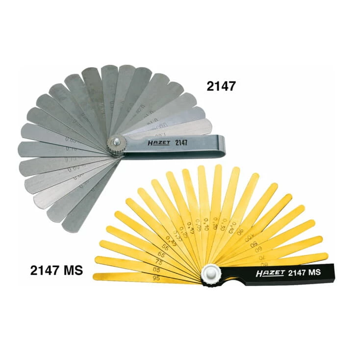 HAZET Fühlerlehre 2147MS 0,05 - 1,0 1 HAZET Fühlerlehre 2147MS 0,05 - 1,0