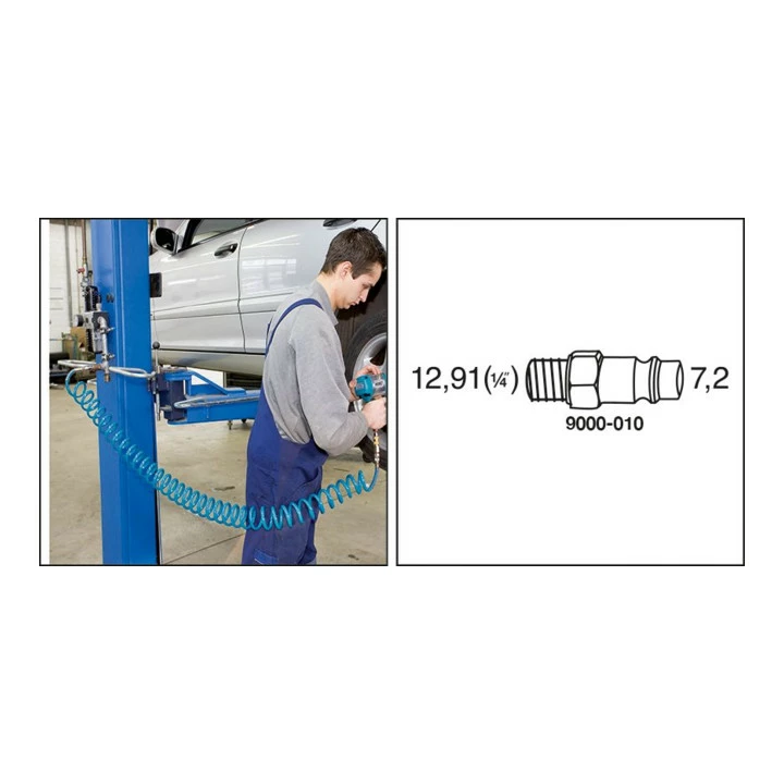 HAZET Spiralschlauch 9040-7 2 HAZET Spiralschlauch 9040-7 – Bild 2